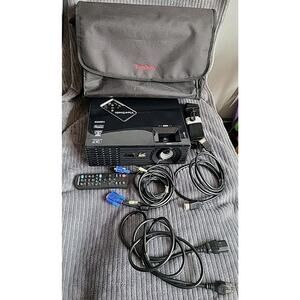 ViewSonic PJD7820HD VS14937 Full HD DLP Projector w/cords & case 125 lamp hours